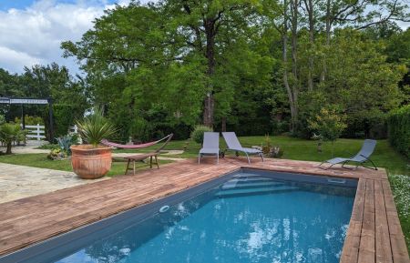 Piscine à partager Chambre d'hôtes n°16G9433 Saint-Brice - Charente - Piscine à partager