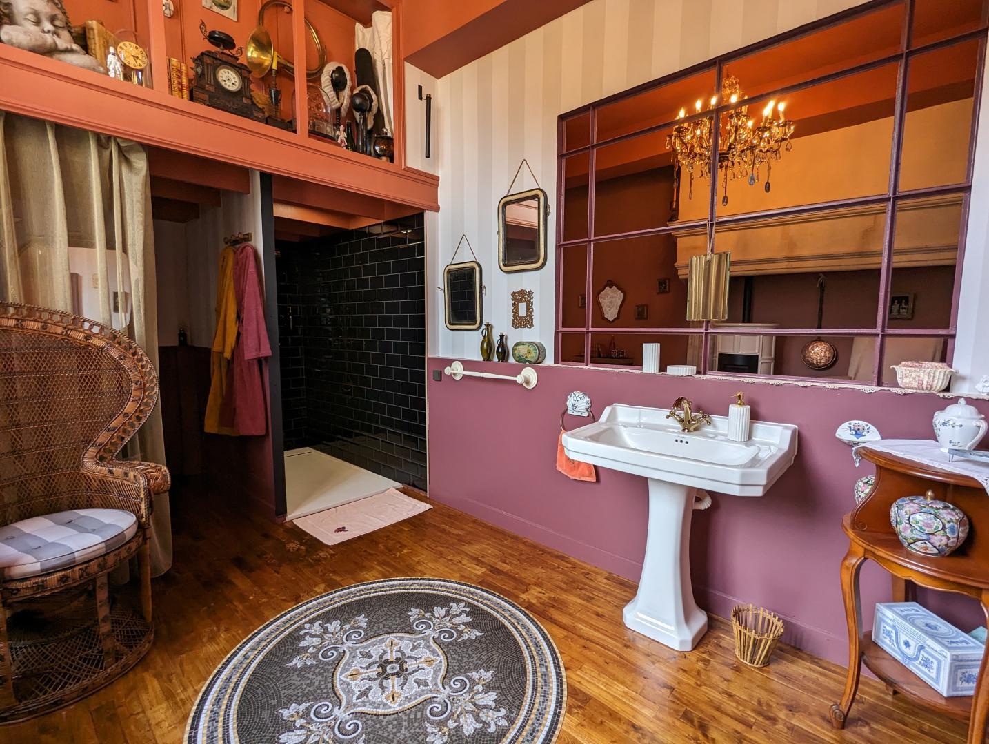 Salle d'eau avec wc privés de la Chambre d?Écriture photo 16