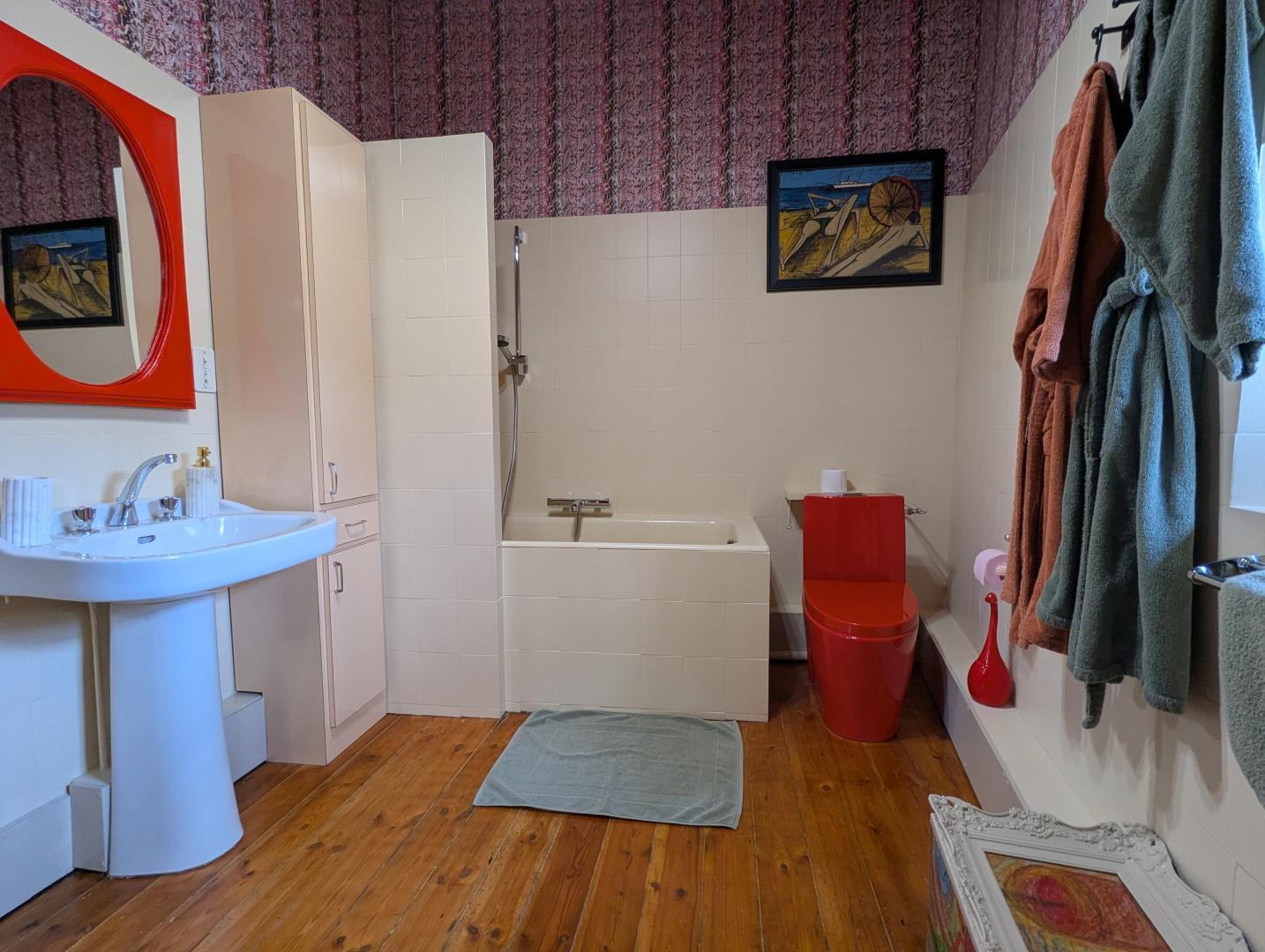Salle de bain et wc privés de la Chambre Artistique photo 31