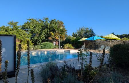 G&icirc;te n&deg;16G60643 Dirac - Charente - Piscine &agrave; partager de 10 x 5 m (cl&ocirc;tur&eacute;e non surveill&eacute;e)  ouverte de d&eacute;but juin &agrave; fin septembre