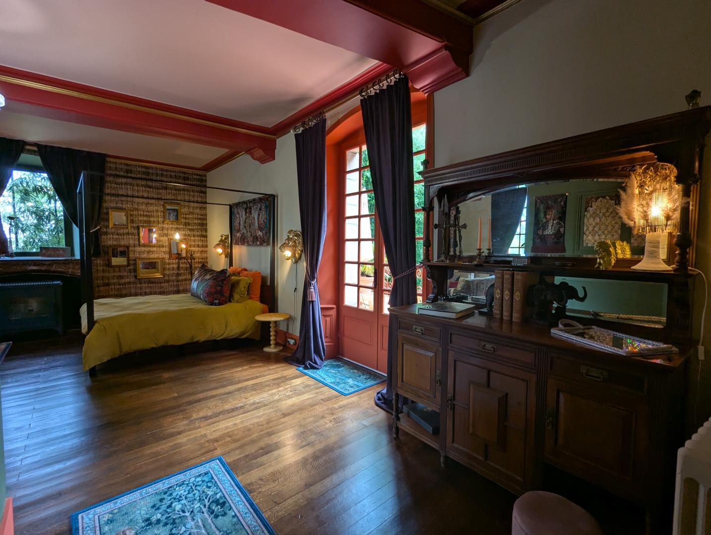 Chambre médiévale au 1er étage avec lit 160 x 200 photo 34