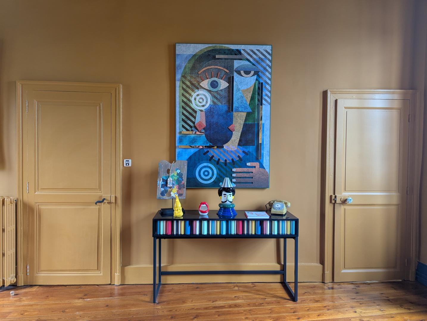 Chambre Artistique avec lit de 160x200, et salle de bain avec wc privés photo 29