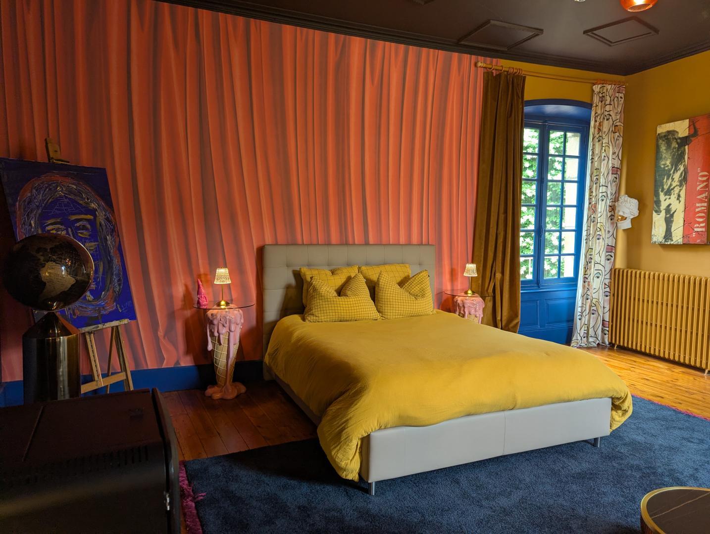 Chambre Artistique avec lit de 160x200, et salle de bain avec wc privés photo 28
